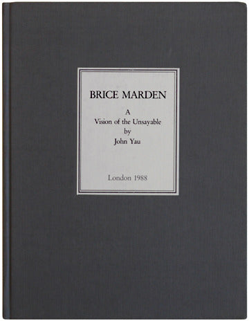 BRICE MARDEN A Vision of the Unsayable, 1988 :::