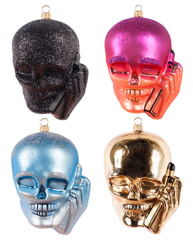 SKULLPHONE Back Stock 2017 Holiday Ornament Set