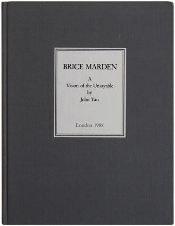 BRICE MARDEN A Vision of the Unsayable, 1988 :::