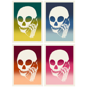 SKULLPHONE Limited Edition Fade Print Set