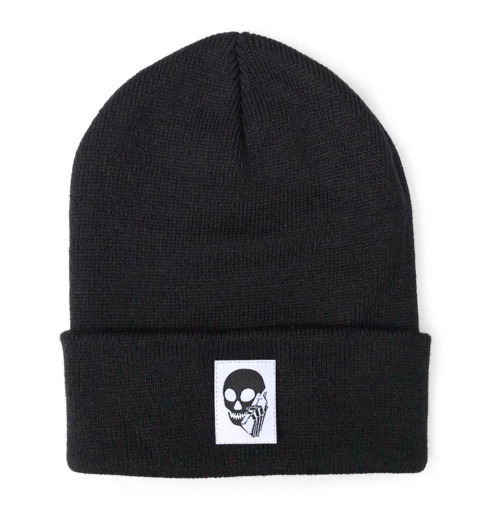 SKULLPHONE Cuff Fold Beanie