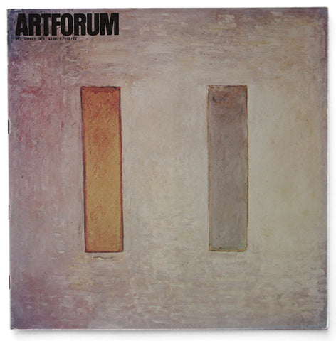 ARTFORUM, September, 1978 :::