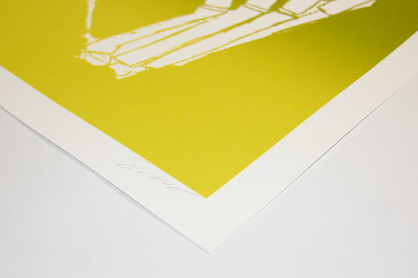 SKULLPHONE Limited Edition Print, 2019 Green Fade