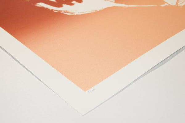 SKULLPHONE Limited Edition Print, 2019 Terra-cotta Fade